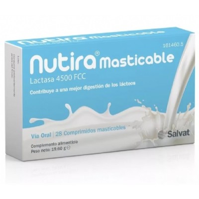 NUTIRA LACTASA 4500 FCC 28 COMP MASTICABLES