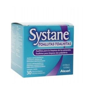 SYSTANE TOALLITAS HUMEDAS ESTERILES LIMPIEZA PAR