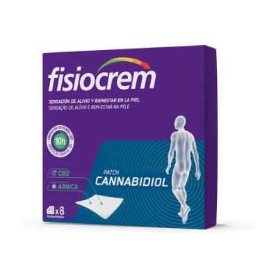 FISIOCREM PATCH CANNABIDIOL 8 PARCHES
