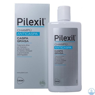 PILEXIL CHAMPU CASPA GRASA 300 ML