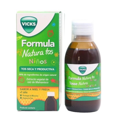 VICKS FORMULANATURA TOS NIÑOS 140 ML