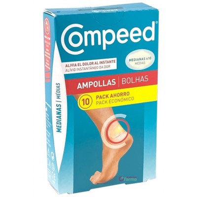 COMPEED AMPOLLAS TALLA MEDIANA 10 U PACK