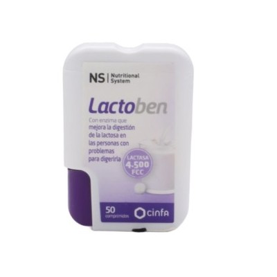 NS LACTOBEN  4500 FCC  50 COMPRIM