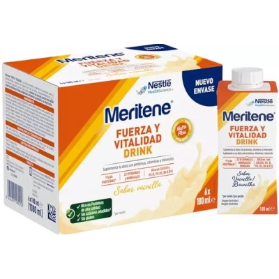 MERITENE DRINK VAINILLA 6X180ML