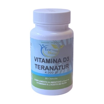 TERANATUR VITAMINA D3 4000UI 60 PERLAS
