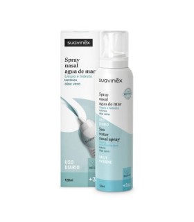 SUAVINEX SPRAY NASAL HIPER +3M 120ML