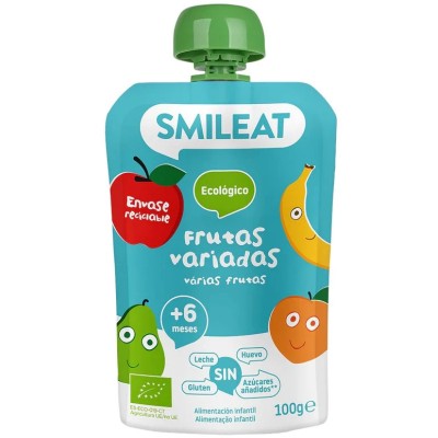 SMILEAT POUCH FRUTAS VARIADAS 100 G