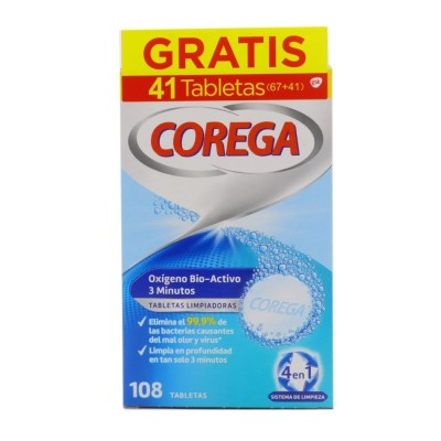 COREGA OXIGENO BIOACTIVO 108U