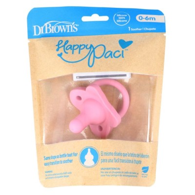 DR BROWNS CHUPETE ROSA 0- 6 M