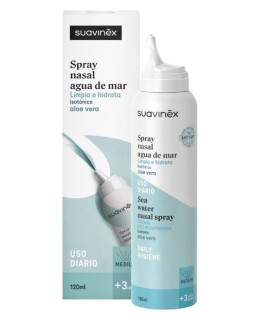 SUAVINEX SPRAY NASAL ISO ALOE FME +3A 120ML