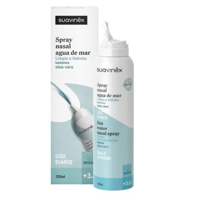 SUAVINEX SPRAY NASAL ISO ALOE FME +3A 120ML