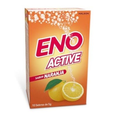 ENO ACTIVE 10 SOBRES 5 G SABOR NARANJA