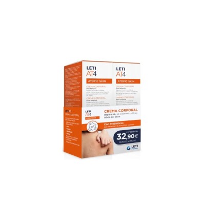LETI AT4 PACK CREMA CORPORAL 2X200ML