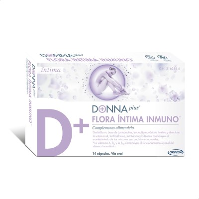DONNA PLUS FLORA INT INMUNO 14 CAPSULAS