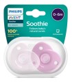 AVENT CHUPETE SILICONA SOOTHIES 0-6 M