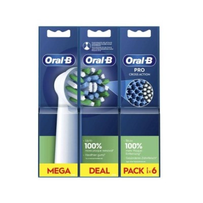 ORALB RECAMBIO CROSS ACTION 6 U