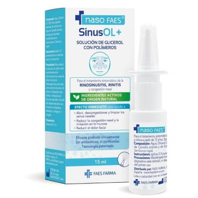 NASO FAES SINUSOL+ SPRAY NASAL 15 ML