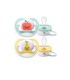 AVENT CHUPETE SILICONA 0-6M 2U ULTR AIR HAPPY
