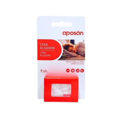 TAPONES OIDOS CERA 8U APOSAN