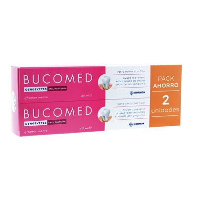 BUCOMED DUPLO GINGIVITIS MENTA 2X125 ML