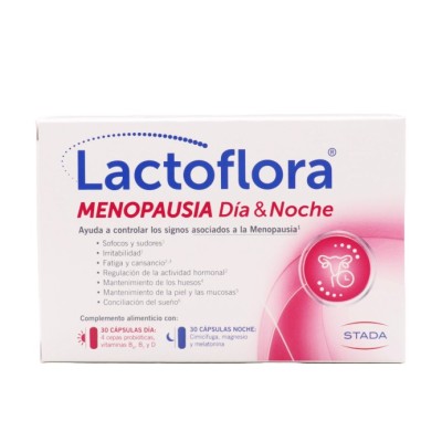 LACTOFLORA MENOPAUSIA DIA & NOCHE 30 CAPSULAS DI