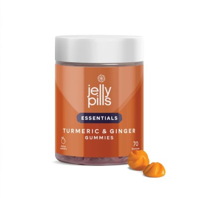 JELLY PILLS ESSENTIALS TUMERIC GINGER 70U