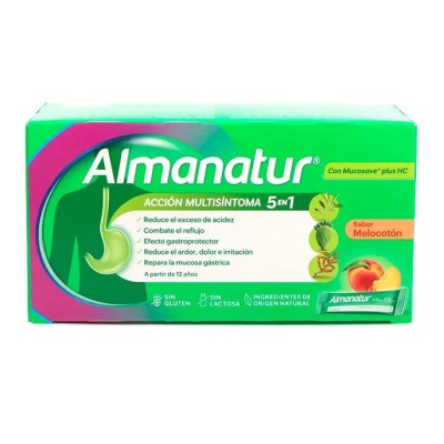 ALMANATUR SUSPENSION ORAL 20 STICKS 15 ML SABOR