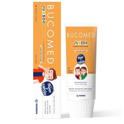 BUCOMED GEL DENTAL JUNIOR FRESA 75ML