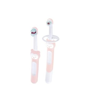MAM CEPILLO DENTAL ROSA BABY´S BRUSH 6+M 1U