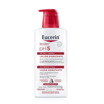 EUCERIN LOCION 400 ML PIEL SENSIBLE