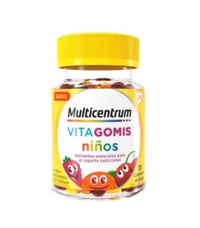 MULTICENTRUM VITAGOMIS NIÑOS 30 CARAMELOS DE GOM