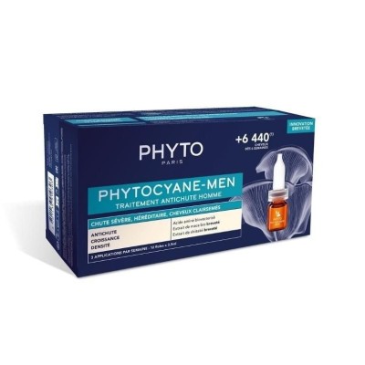 PHYTOCYANE CAIDA PROGRESIVA HOMBRE 12AMP