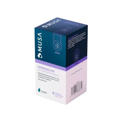 MUSA MENO HIDRAGYN GEL HIDRATANTE VAGINAL 6 CANU