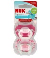 NUK CHUPETE SILICONA T3 2U