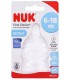 NUK TETINA SILICONA FIRST CHOICE T2 VARIABL 2U