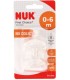 NUK TETINA SILICONA FIRST CHOICE T1 S 2 U.