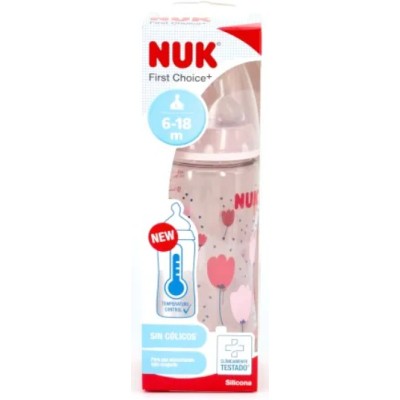 NUK BIBERON 300ML SILICONA 2 L