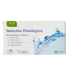 CINFA SOLUCION FISIOLOGICA 40 UNIDOSIS