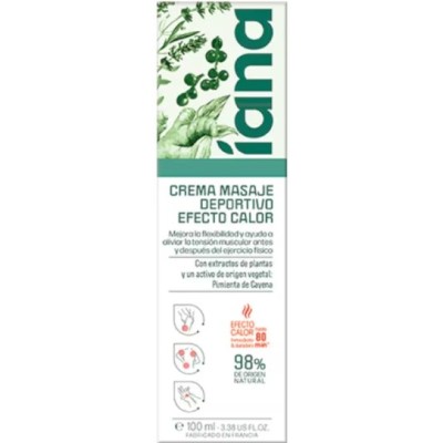 IANA CREMA RELAJANTE EFECTO CALOR 100ML