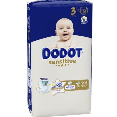 DODOT SENSITIVE T3 6-10KG 56U