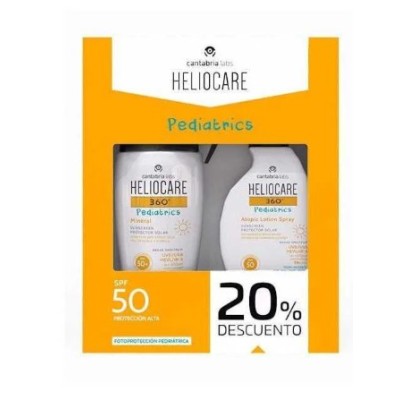 HELIOCARE PACK MINERAL + LOCION PEDIATRICA SPF50