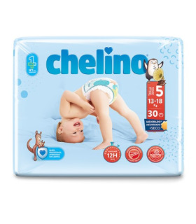 CHELINO PAÑAL T5 13-18 KG 30 U
