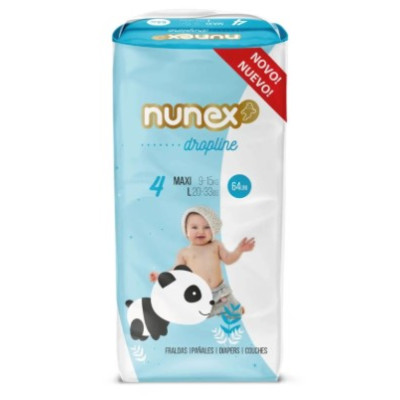 NUNEX T4 9-15 KG 64 PAÑALES