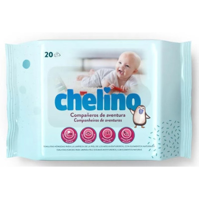 CHELINO TOALLITAS INFANTILES 20 U