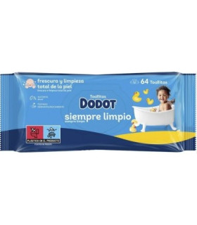 DODOT TOALLITAS 64 UN