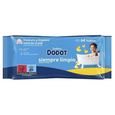 DODOT TOALLITAS 64 UN