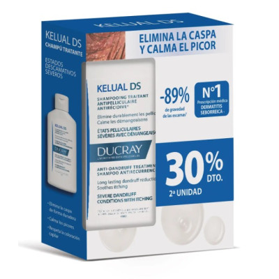 DUCRAY KELUAL DS CHAMPU 100ML -30%2U