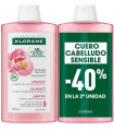 KLORANE CHAMPU PEONIA 400ML -40%2ªU