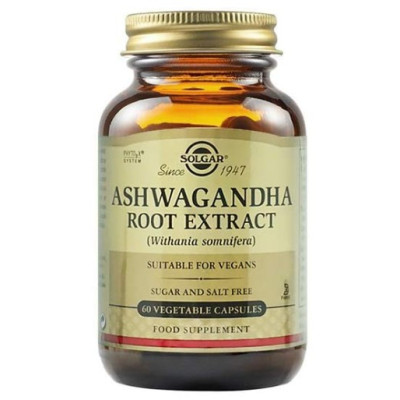 SOLGAR ASHWAGANDHA 60 CAP