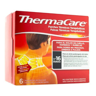 THERMACARE CUELLO HOMBRO 6 PARCHES TERMICOS